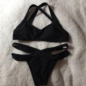 Strappy Bikini Set